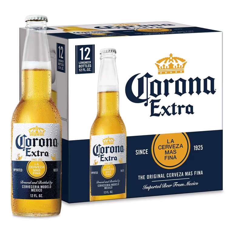Corona Extra Bottles 12 Pack