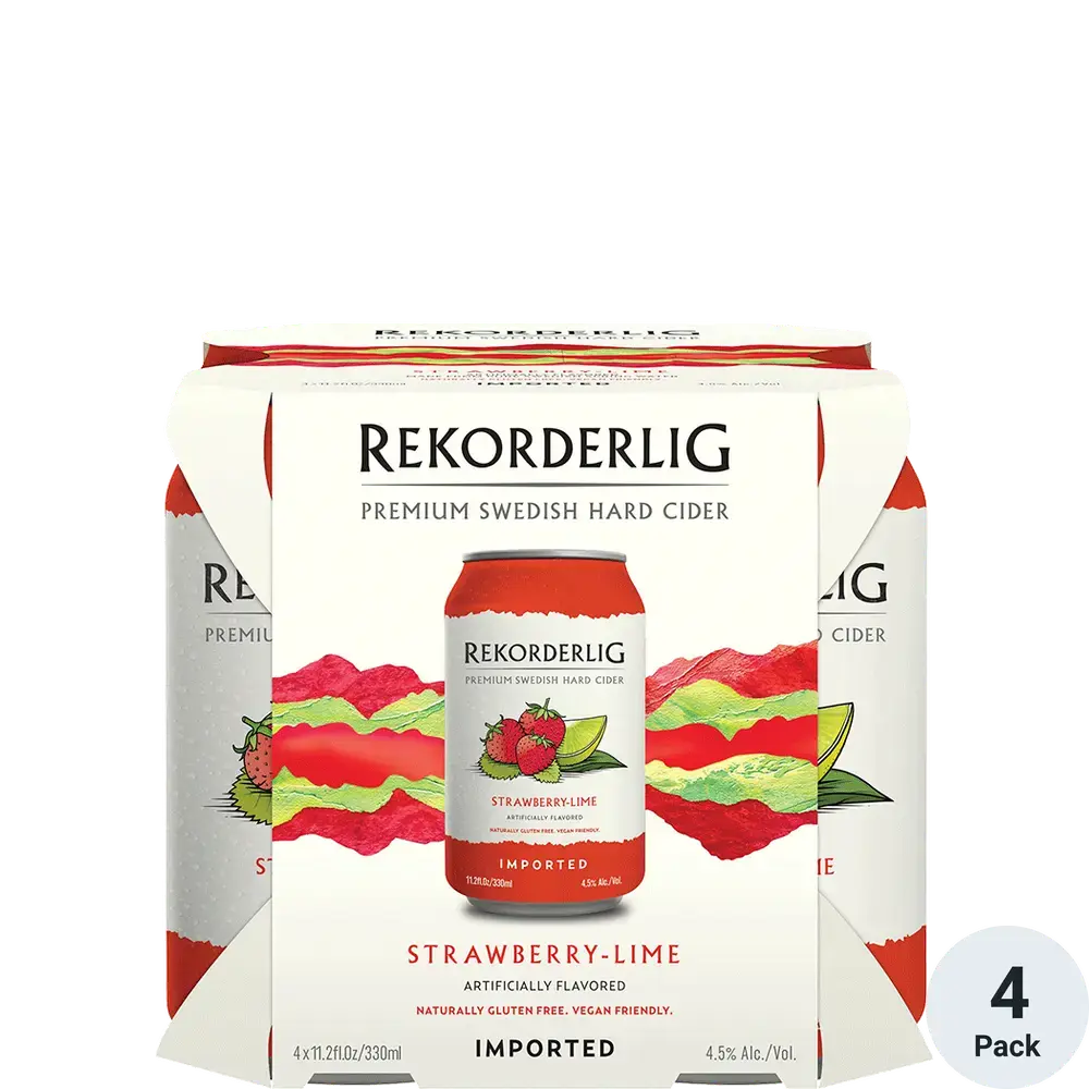 Rekorderlig Strawberry Lime 4 Pack